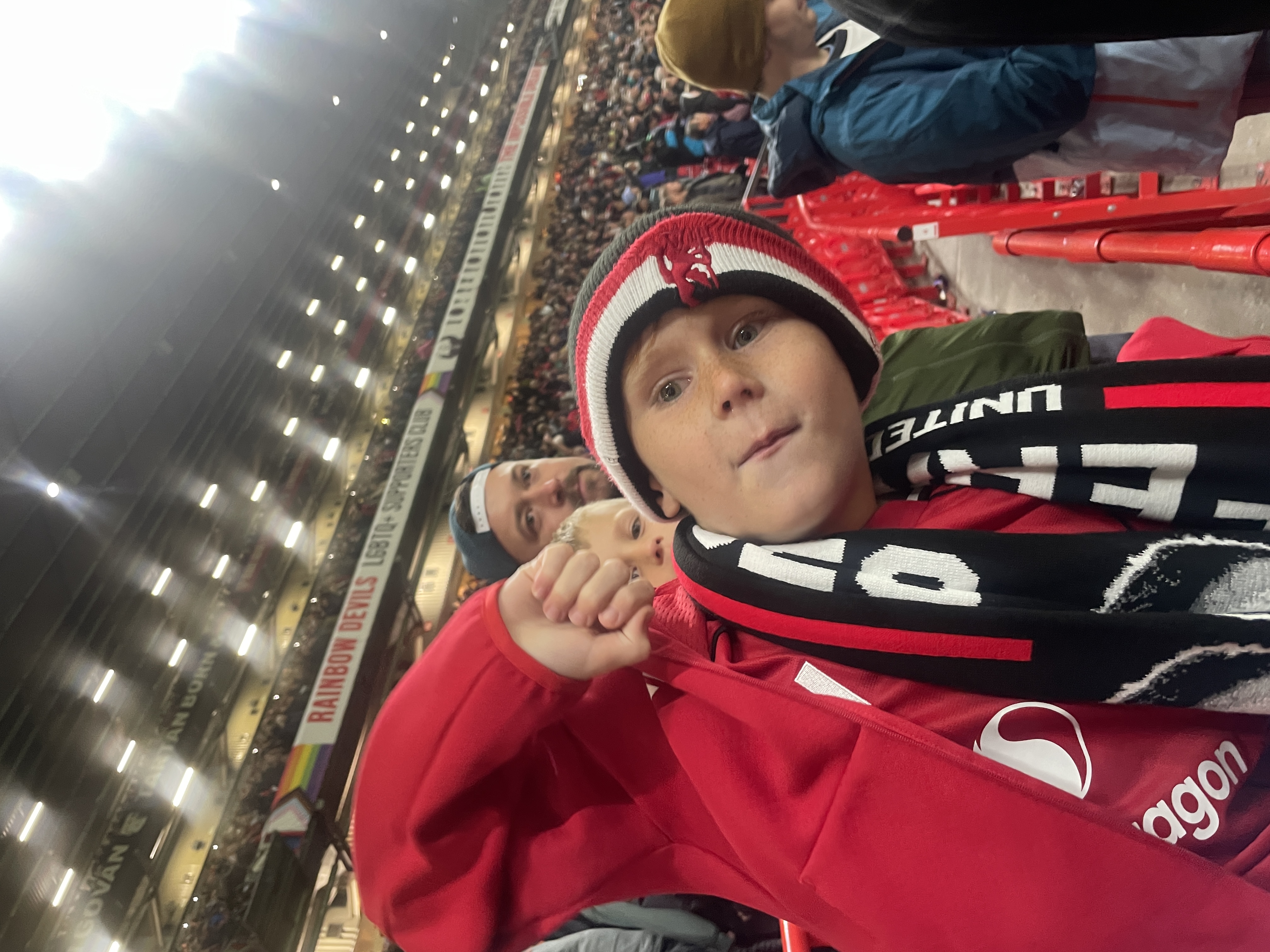 Dillon scoring a goal